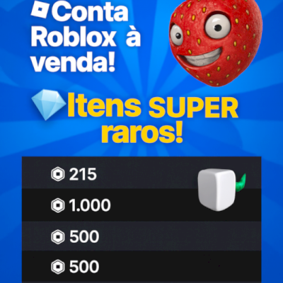 Conta roblox com itens exclusivos