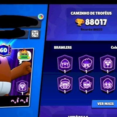 Venda de Conta rara Brawl Stars