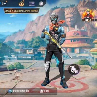 🔥 CONTA FREE FIRE À VENDA 🔥  🎮 Nível 66 👕 +160 roupas