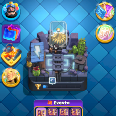 Conta Arena 11 3400+ troféus / nick: EightKranck - 1000 gemas