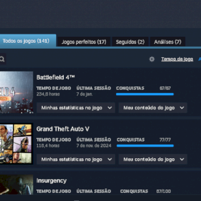 Conta Steam