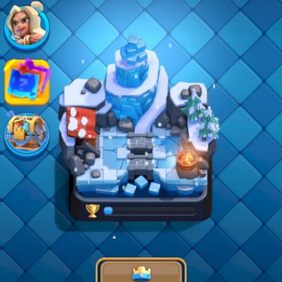 Vendo conta arena 8 2300+ troféus / cavaleiro héroi nível 8 e skin de torre