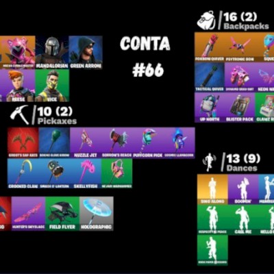 CONTA FORTNITE COM 11 SKINS