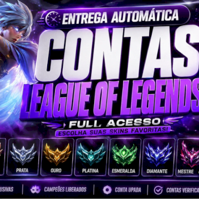 CONTA SMURF LOL RANKED LIBERADA | 0 SKINS | PRATA - FULL ACESSO