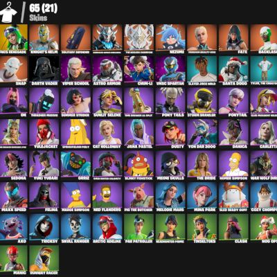 CONTA COM HEROINA, RENEGADE FNCS, CHUN-LI COM MUITA SKIN E PICARETA TRYHARD