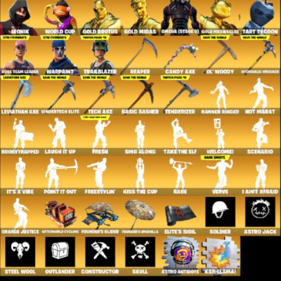 CONTA OG FORTNITE - SEASON 4