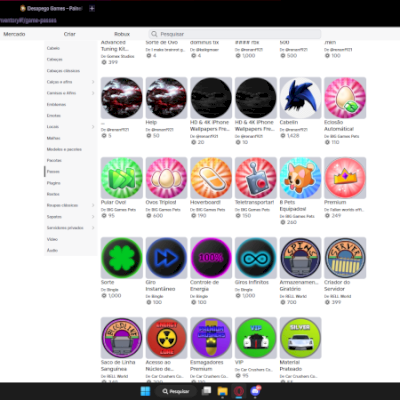 Conta Roblox +10K de robux gastos, com 563 robux prontos para gastar