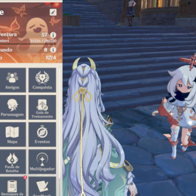 Conta ar 57 com zibai durin e outros personagens