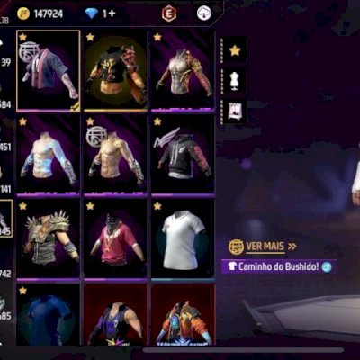 Conta Free Fire Full