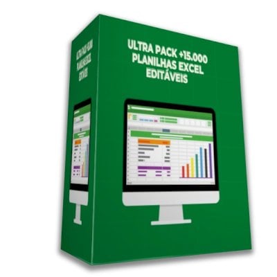 ULTRA PACK +15.000 PLANILHAS EXCEL EDITÁVEIS + BONUS