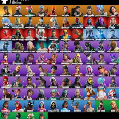 Conta Fortnite >> 94 Skins, Xander, Stray, Spider-man e+ Entrega Automatica!