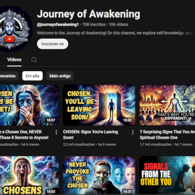CANAL YOUTUBE ESPIRITUALIDADE INGLES CHOSEN ONES