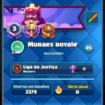 Vendo conta Clash Royale