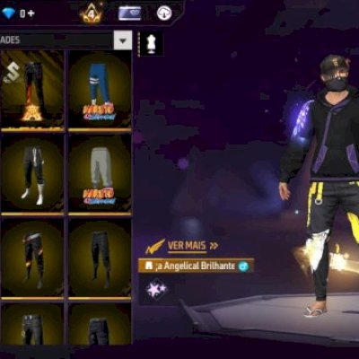 Conta com itens raros e brabos e angelical dourada