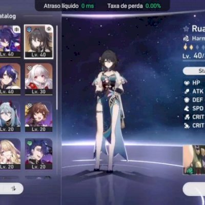 Conta de honkai star rail