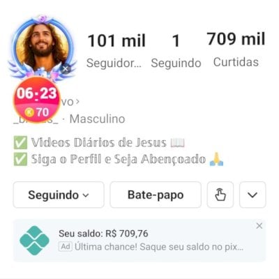 VENDO ESTÁ CONTA DO KWAI COM 100K