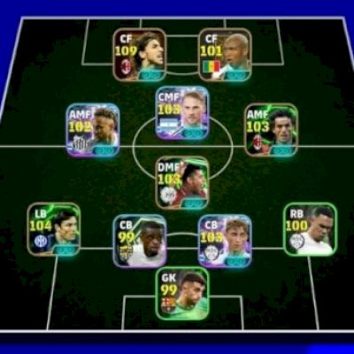 Efootball mobile contas