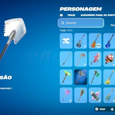 Conta Fortnite(Travis Scott + 1400 v-bucks + passes temp. 1 cap2 - temp 1 cap 4)