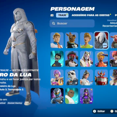 Conta fortnite