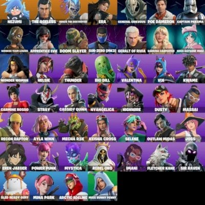 Conta de fortnite barata