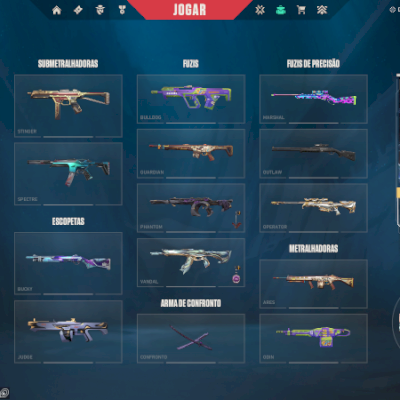 Conta de valorant com mais de 3k gasto (FULL ACESSO) com faca vct 2022