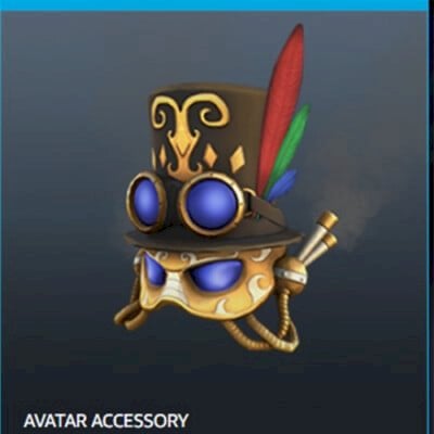 🔑Código Mardi Gras Steampunk Mask 🎭