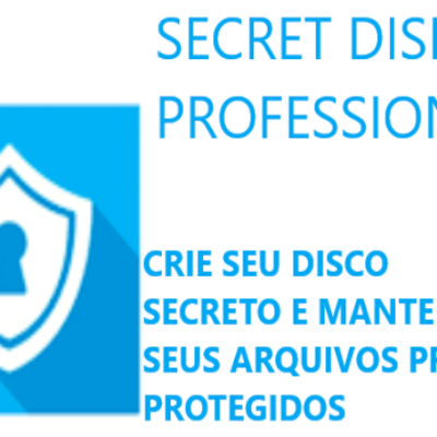 Secret Disk Professional - Proteja com senha seu disco virtual