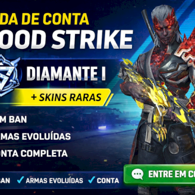 🔥 CONTA TOP DE Blood Strike – DIAMANTE I 🔥