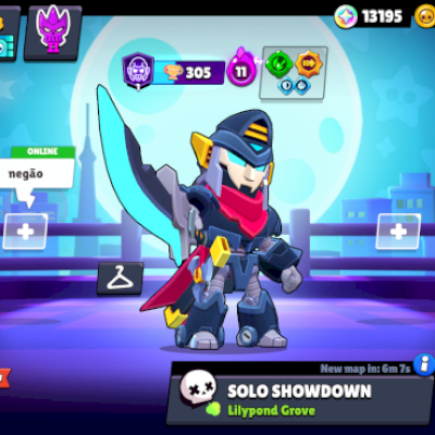 Conta com várias skins