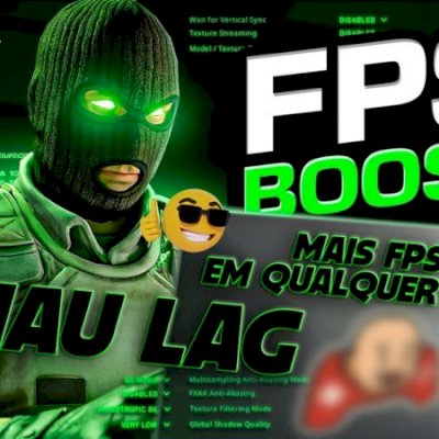 PACK DE OTIMIZAÇAÇÃO – TCHAU LAG – AUMENTE ATÉ 200FPS