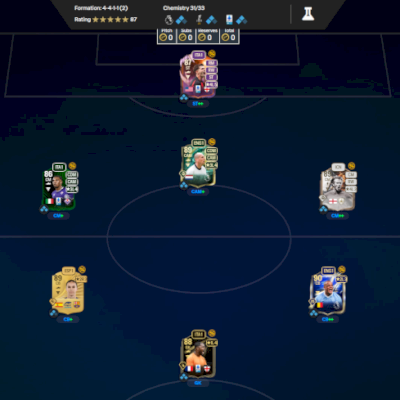 Conta fifa 87 rating / chemistry 31