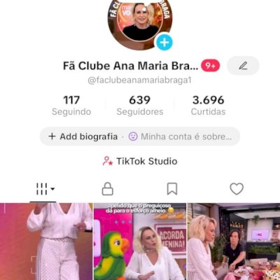 Vendo conta do tik Tok com ótimo engajamento