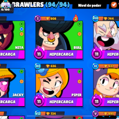 Todos Brawllers liberados