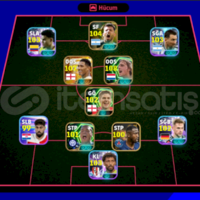 🔥 CONTA eFOOTBALL | FORÇA 3184 | ELENCO TOP 🔥