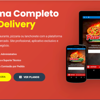 Sistema para Pizzaria – Delivery, PDV e Cardápio Digital