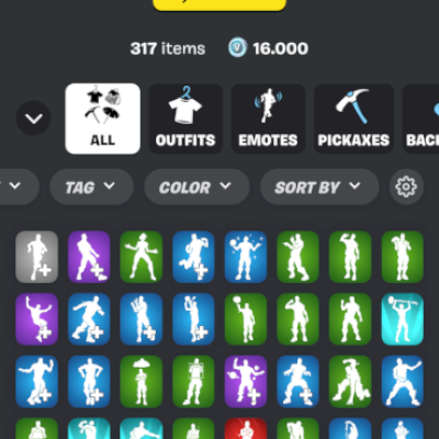 CONTA FORTNITE OG - CAPÍTULO 2 COMPLETO + CHUN-LI + MARVEL + Neymar