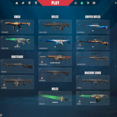 conta valorant peak immo2 asc3 com skin de phantom e um passe completo