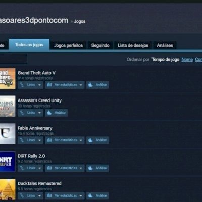 Conta Steam com Vários Jogos
