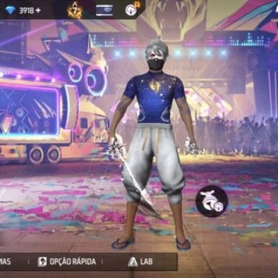 CONTA DE FREE FIRE ANTIGA GEMADA