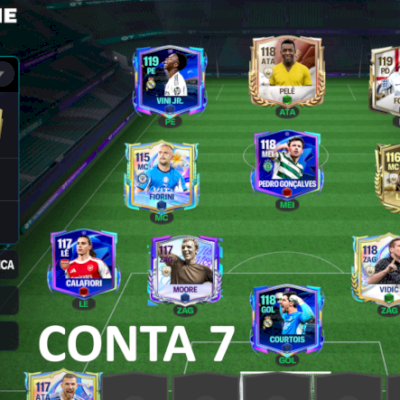 CONTA 7 FIFA GER 119 + PELE 118