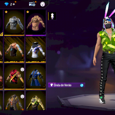 Conta FF elite barata