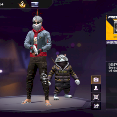 Vendo conta de Free Fire