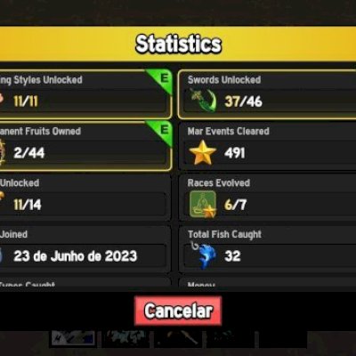 Conta de Blox fruits boa