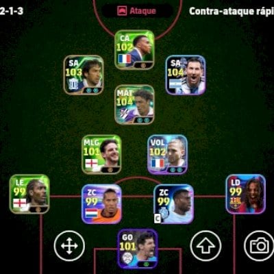 Vendo uma conta de efootbal