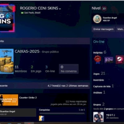 CS 2 COM PRIME ATIVO!