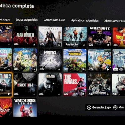 Conta xbox com varios jogos de qualidade
