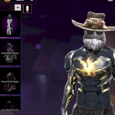 CONTA GEMADA DE FREFIRE ULTRA RARA