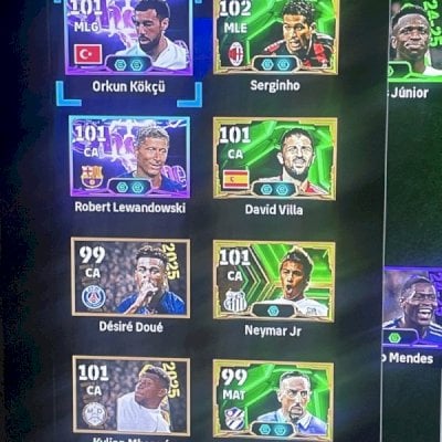 Conta efootbal com jogos incluído