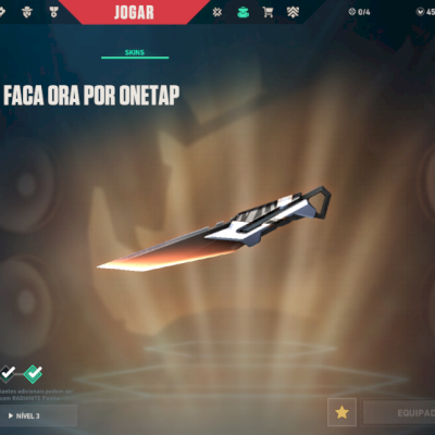 CONTA VALORANT À VENDA – SKINS RARAS