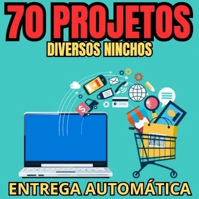 70 Projetos Digitais - Diversos Nichos